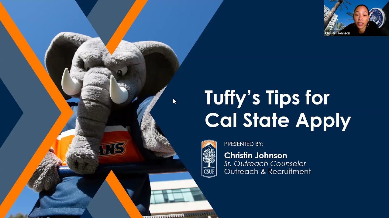 Helpful Tips for Cal State Apply