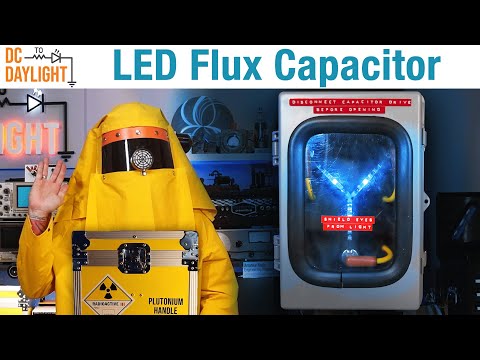 Driving LEDs to Create a Flux Capacitor! - DC To Daylight