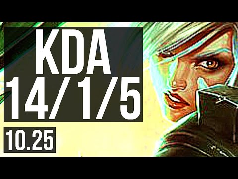 RIVEN vs ORNN (TOP) | 14/1/5, 6 solo kills, Legendary, 400+ games | KR Diamond | v10.25