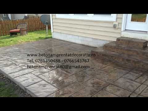 Beton Amprentat Dobrești -Argeș Tel.0761350488 -0766543767