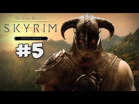 Skyrim Special Edition Gameplay Walkthrough: Part 5- Dragon Slayer! (PS4)