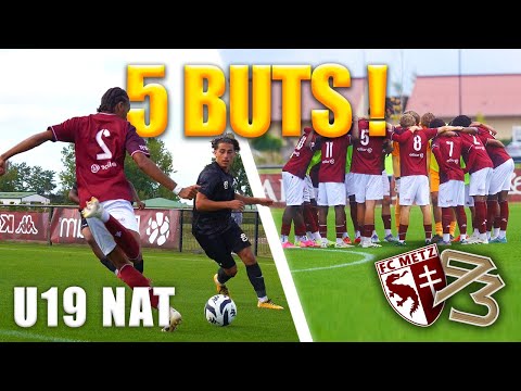 U19 NAT I FC METZ VS FC93 I UN MATCH À L´EXTERIEUR OÙ LES BUTS PLEUVENT ! 