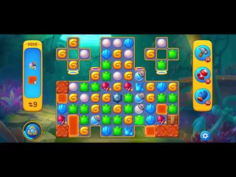 Fishdom level 9696 no boosters フィッシュダム ノーマル