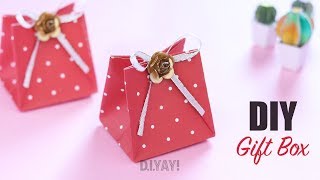 DIY GIFT BOX IDEAS  Gift Ideas  Paper Craft