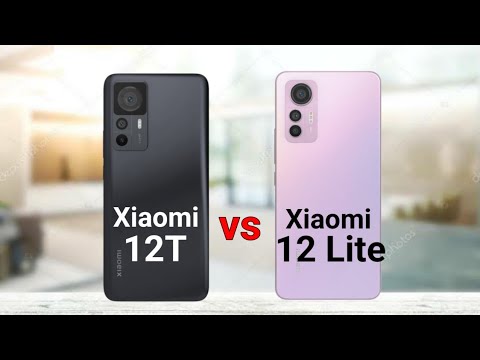 Xiaomi 12T vs Xiaomi 12 Lite