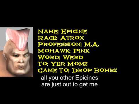 (Parody) Epicine - Real Pimp Gimp Lyric Vid