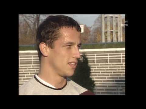 Piłka 1996 Reprezentacja U-21. Eliminacje MŚ '98. Sławomir Paluch Grzegorz Szamotulski Marek Citko