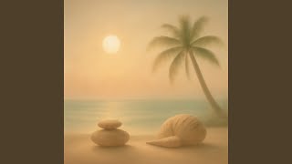 Moon Descent on the Beach