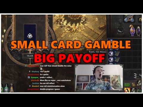 [PoE] Small card gamble pays off big - Stream Highlights #520