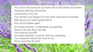 Approaching Lavender