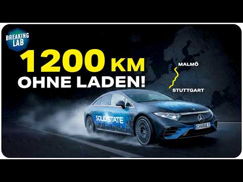 1200km ohne Stopp: Mercedes knackt den Reichweiten-Rekord!