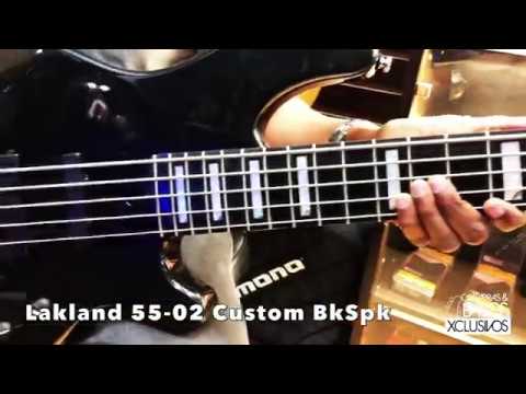 New Lakland 55-02 Custom Black Sparkle!