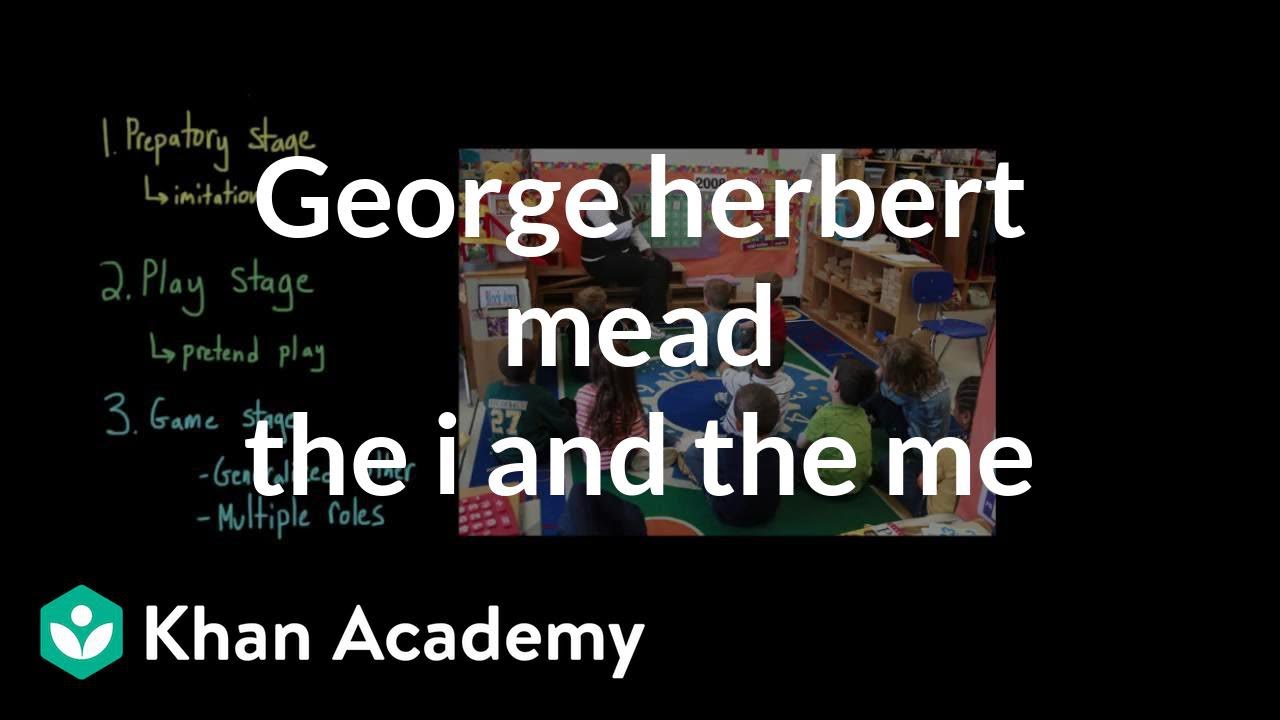 What did George Herbert Mead contribution to sociology?