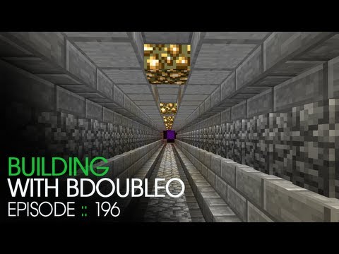 Minecraft Building with BdoubleO - Episode 196 - Nether Tunnel