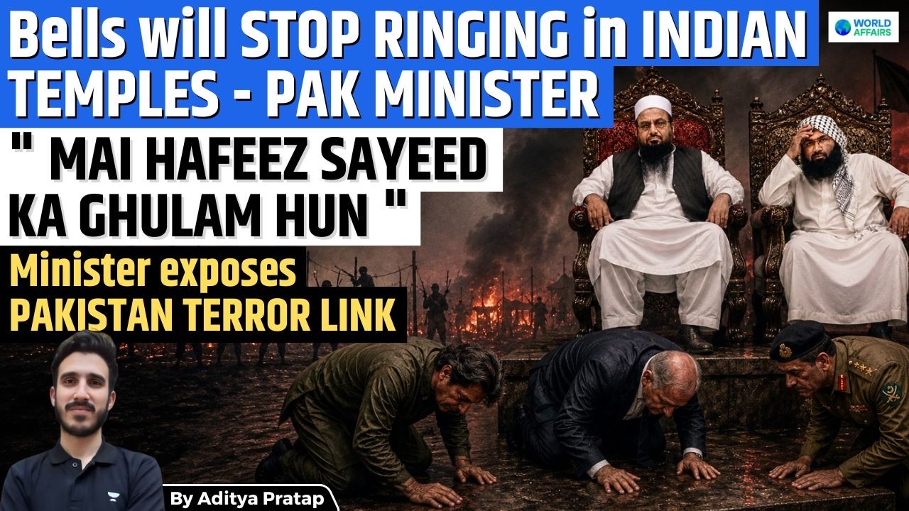 “I’m Hafiz Saeed’s Ghulam”: Ex-Pak Minister’s Shocking India Threat