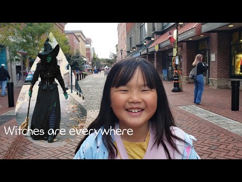 The Witch Town Salem,Massachusetts  Family Travel Vlog