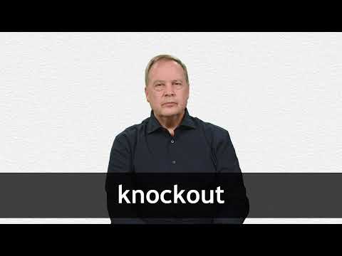 What is the meaning of Knock out? - Question about English (US)