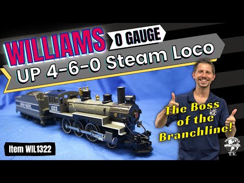 O Gauge Williams - Union Pacific 4-6-0 Steam Locomotive