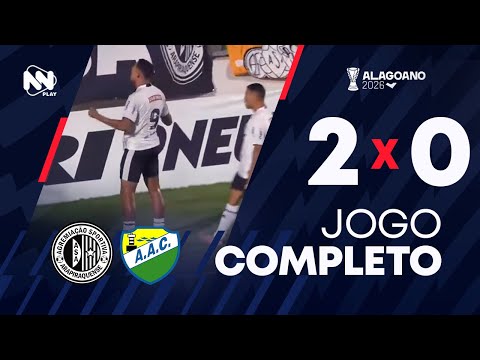 ASA 2 X 0 CORURIPE - 21/01/26 | ALAGOANO 2026 | #LIVE