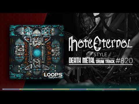 Death Metal Drum Track / Hate Eternal Style / 240 bpm