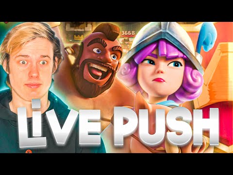 Pushing to 7500 Trophies w/ Hog 2.5 EQ | Clash Royale