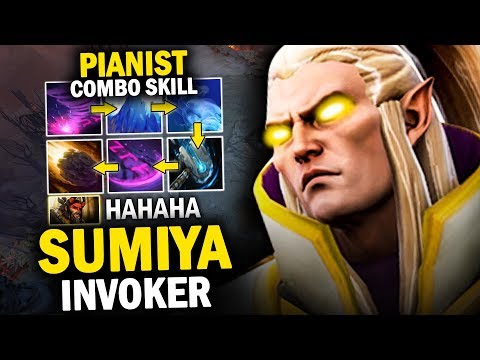 SUMIYA INVOKER PIANIST HAND EPIC COMBO DOUBLE ULTRA KILL - DOTA 2 INVOKER 7.20D