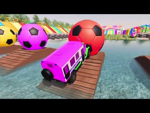 Garage with Colors - ALL MIXER TRUCK WITH DOUBLE FLATBED TRAILER TRUCK, IVECO, LIZARD, SCANIA - FS22