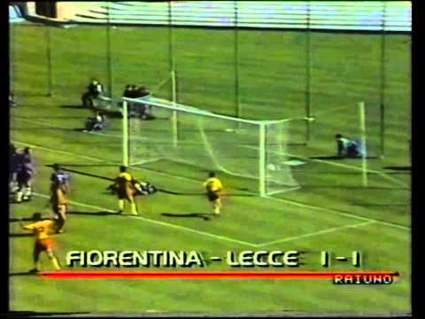 1988/89, Serie A, Fiorentina - Lecce 1-1 (31)