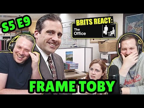 British Guys HILARIOUS The Office Reaction | Season 5 Episode 9 (Frame Toby)