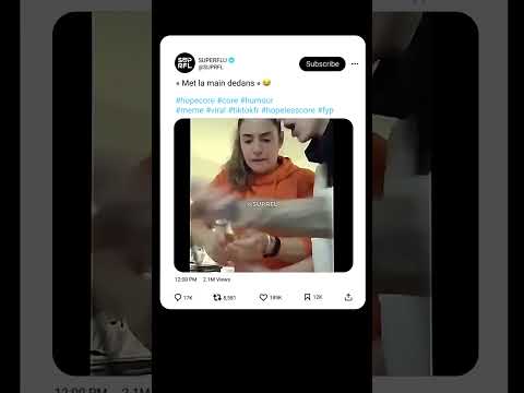 « Met la main dedans »😂