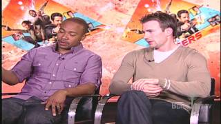 CHRIS EVANS, COLUMBUS SHORT AND OSCAR JAENADA win with THE LOSERS