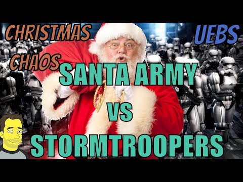 Santa vs 501st StormTrooper Legion (Ultimate Epic Battle Simulator)