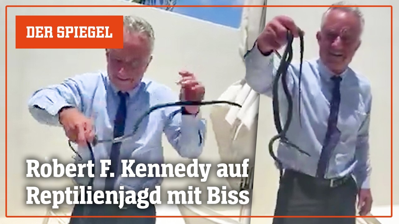 US-Gesundheitsminister postet Video: Reptilienjagd mit Biss | DER SPIEGEL