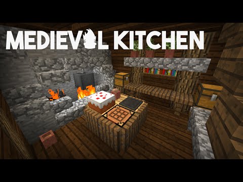 Minecraft Building w/ BdoubleO :: Medieval Kitchen! :: ep 317