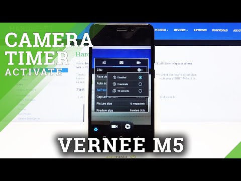 How to Use Camera Countdown on VERNEE M5 –  Photo Timer