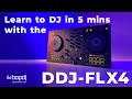 Learn To DJ In Under 5 Mins With The DDJ FLX4 From Pioneer DJ Bop DJ