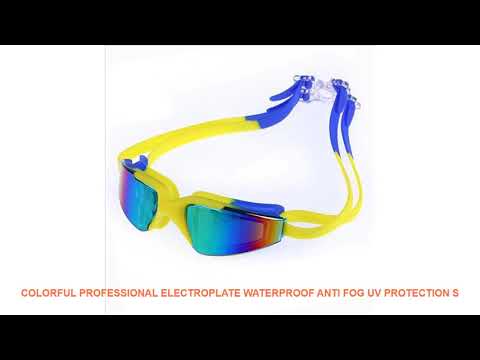 Colorful Professional Electroplate Waterproof Anti Fog UV Protection S Video