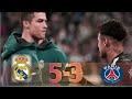 Real Madrid vs Paris Saint Germain 5-2 All Goals FULL HD