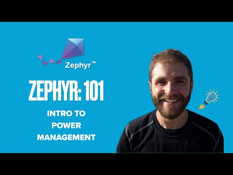 Zephyr 101 - Introduction to Power Management