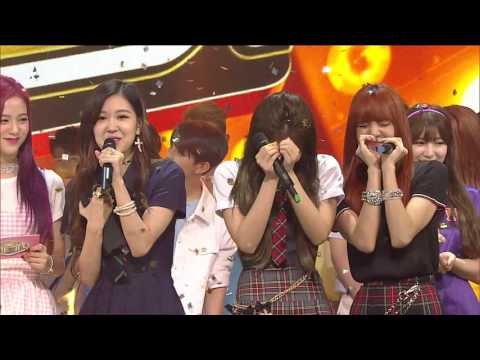 170716 Inkigayo end cut (MAMAMOO vs HEIZE vs BLACKPINK)