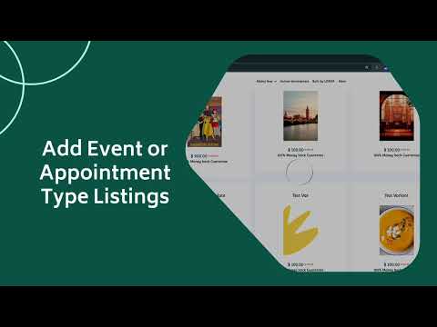 How to Add Event or Appointment Type Listings