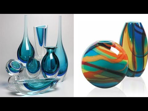 Nature's Embrace: SAE Glass Rock Vase/Elegance in Glass: SAE's Rock-Inspired Vase