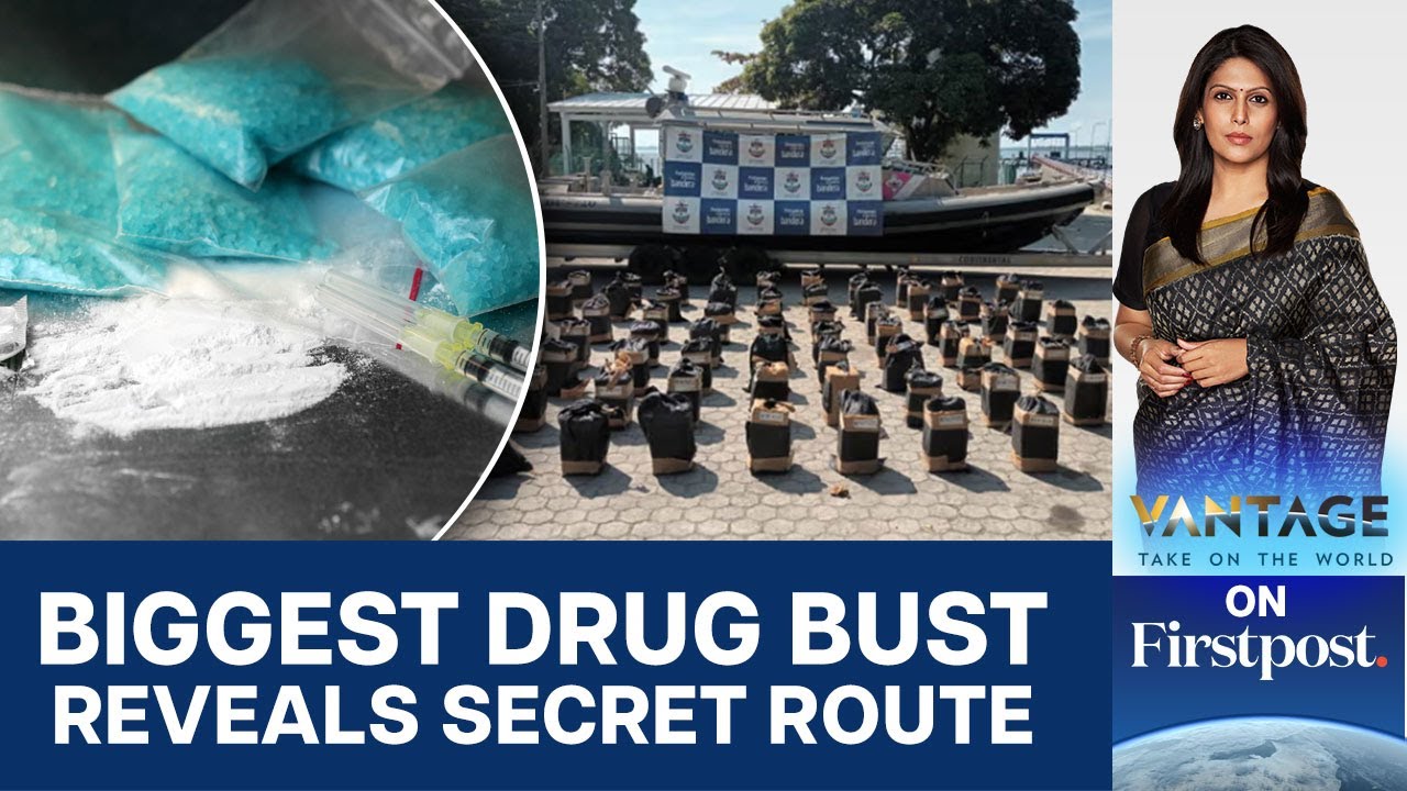 1,400 Tonnes of Drugs Intercepted in 62-Country Historic Operation | Vantage with Palki Sharma