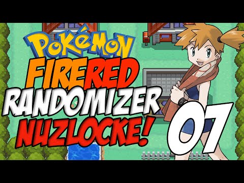 Pokemon Fire Red Randomizer Nuzlocke Part 7 - The 2nd Gym!!