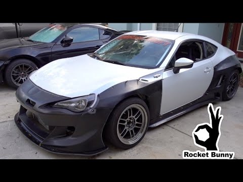 Rocket Bunny V3 Install! (Ex-Drift Car)