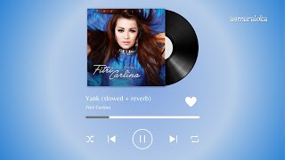 Download lagu 𝐟𝐢𝐭𝐫𝐢 𝐜𝐚𝐫𝐥𝐢𝐧𝐚 - 𝐲𝐚𝐧𝐤 (𝐬𝐥𝐨𝐰𝐞𝐝   𝐫𝐞𝐯𝐞𝐫𝐛) mp3