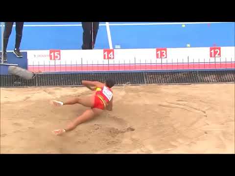 Ana Peleteiro triple jump Bydgoszcz 2017 by channel sport women