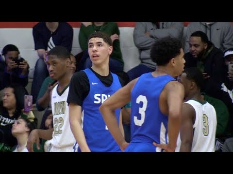 Fans Heckle Lamelo Ball in Akron!! Melo Ball vs Lebron James Alma Mater, Akron St Vincent St Mary