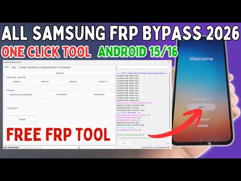 All Samsung FRP Bypass 2026 Android 13/14/15/16 | Samsung FRP Tool 2026, SB Mobile LAB📲