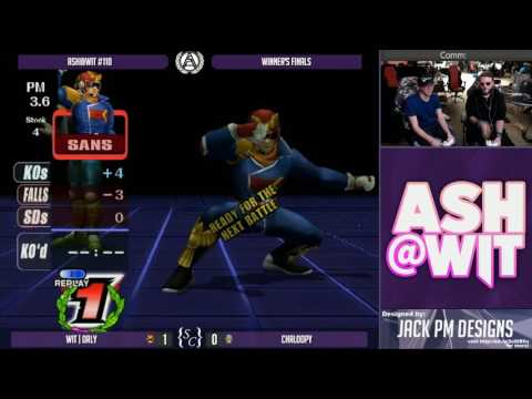 WIT | ORLY (Captain Falcon) vs Chaloopy (Captain Falcon) - ASH@WIT #110 Project M Winner's Finals